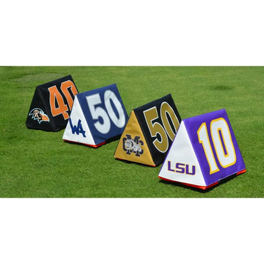 Custom Football Sideline Marker Covers | Set of 11 HoopsKing